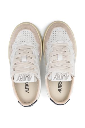 sneakers in pelle bianco AUTRY KIDS | KULKFS06WHTSPACE